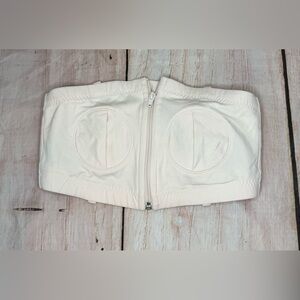 Lansinoh Pink Nursing Pumping Bra Strapless Wire free Bra Women Size XS- L